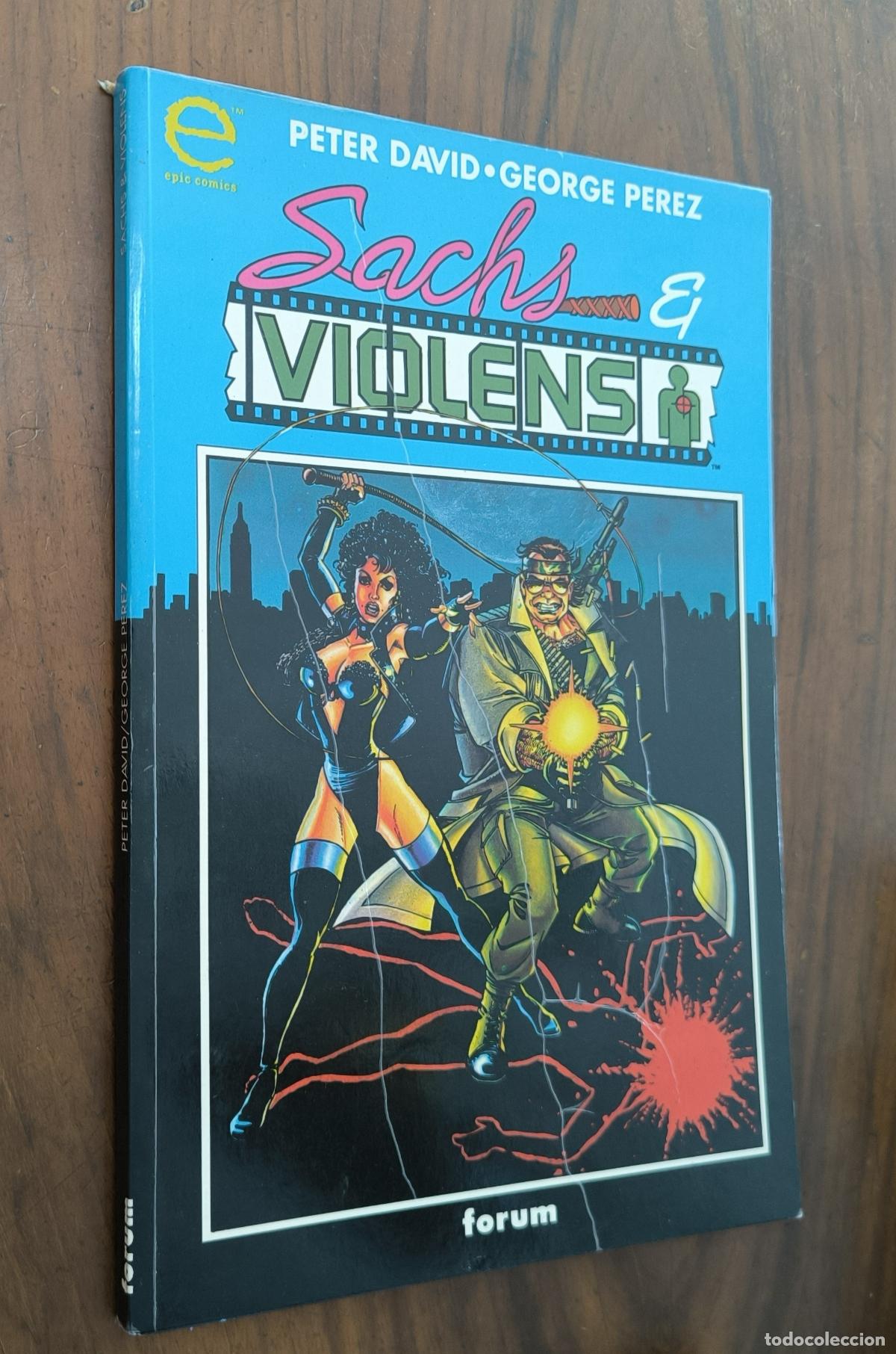 C&oacute;mics: SACHS VIOLENS - PETER DAVID. . GEORGE PEREZ - Foto 1