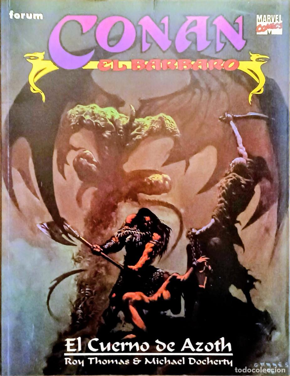 C&oacute;mics: Conan: El Cuerno de Azoth - Novela Gr&aacute;fica (Thomas/Docherty) - Forum - Foto 1