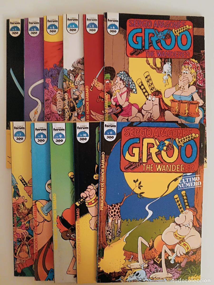 C&oacute;mics: Colecci&oacute;n Completa Groo The Wanderer (1-11) - R&uacute;stica - Comics Forum - Foto 1