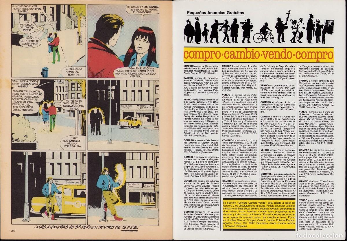 C&oacute;mics: Spiderman Vol. 1 N&ordm; 214 - C&oacute;mics F&oacute;rum 1990 - Foto 6