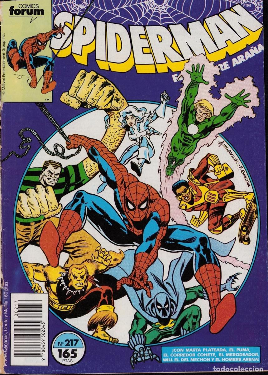 C&oacute;mics: Spiderman Vol. 1 N&ordm; 217 - C&oacute;mics F&oacute;rum 1990 - Foto 1