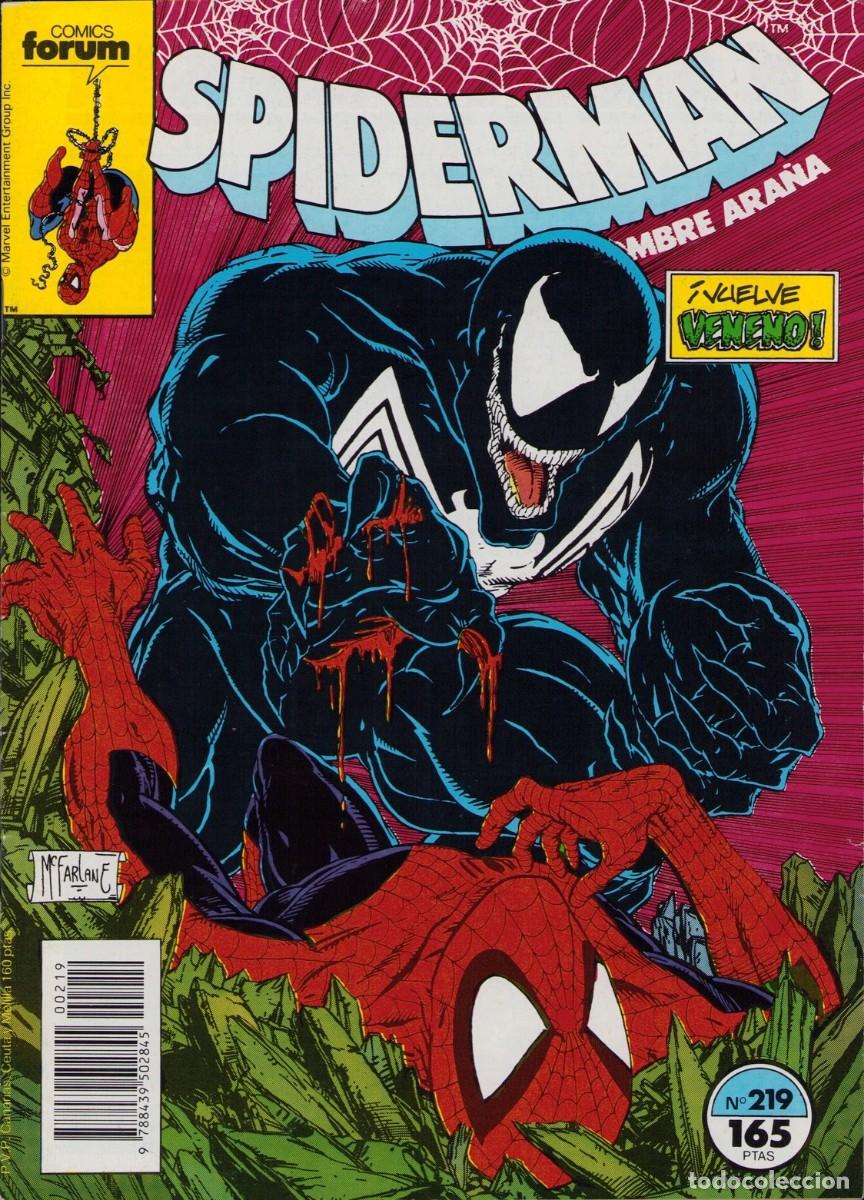 C&oacute;mics: Spiderman Vol. 1 N&ordm; 219 - C&oacute;mics F&oacute;rum 1990 - Foto 1