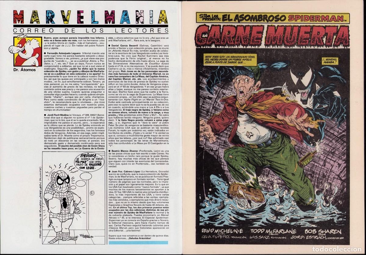 C&oacute;mics: Spiderman Vol. 1 N&ordm; 219 - C&oacute;mics F&oacute;rum 1990 - Foto 2
