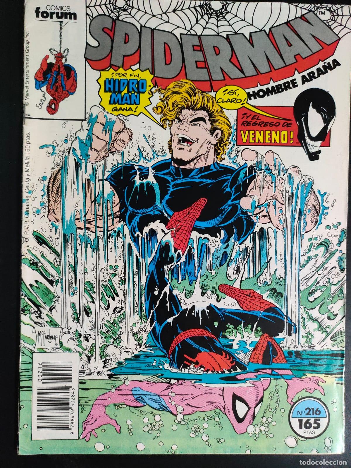 C&oacute;mics: SPIDERMAN VOL 1 NUMERO 216