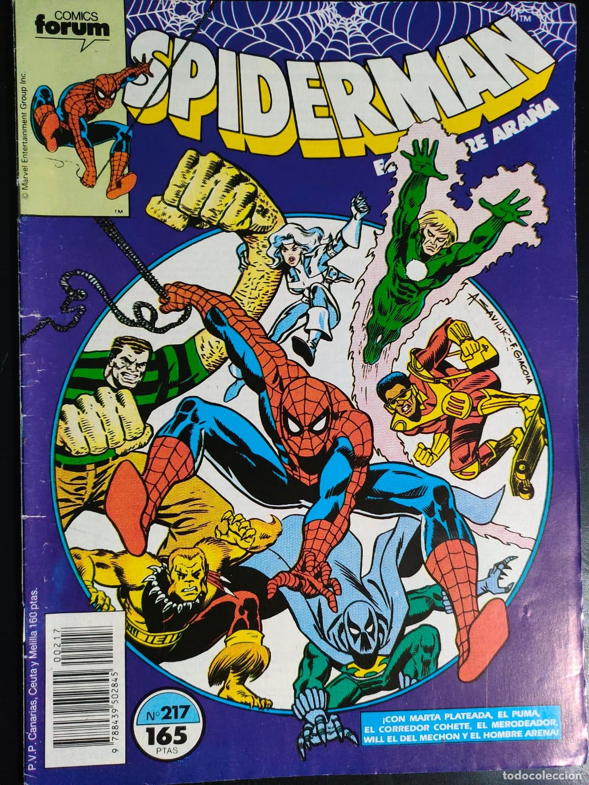 C&oacute;mics: SPIDERMAN VOL 1 NUMERO 217
