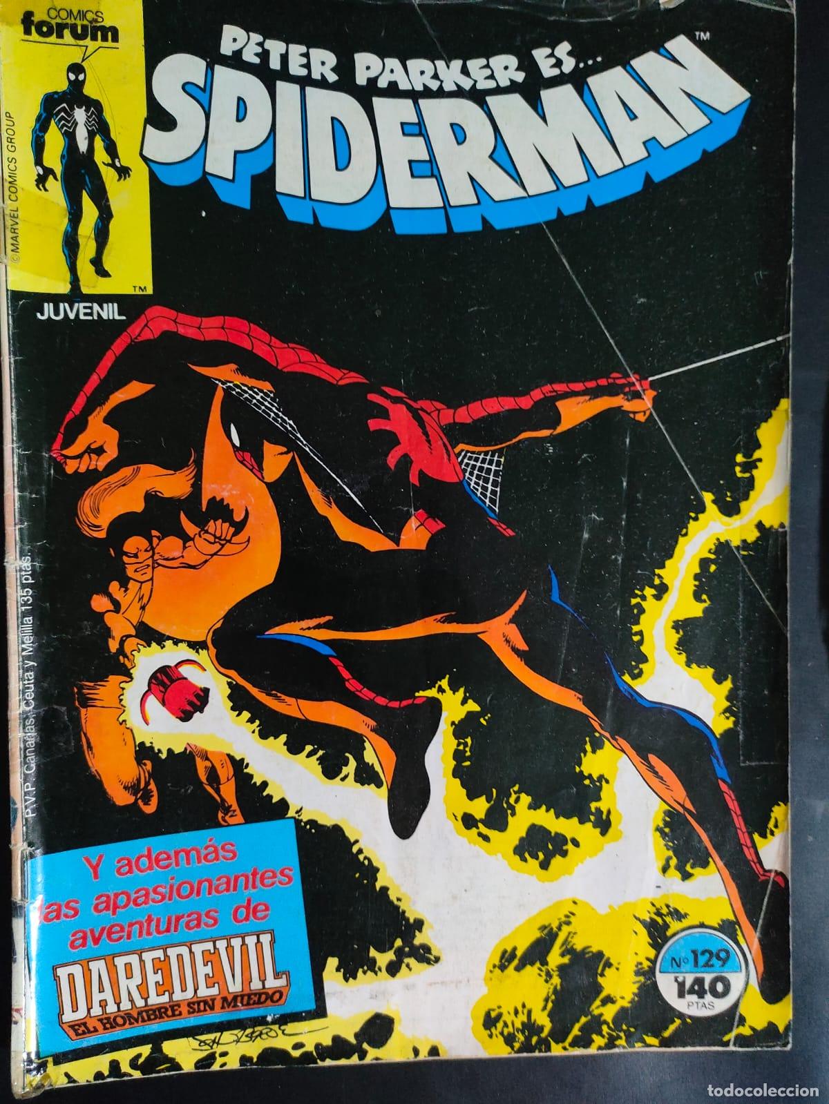 C&oacute;mics: SPIDERMAN VOL 1 NUMERO 129