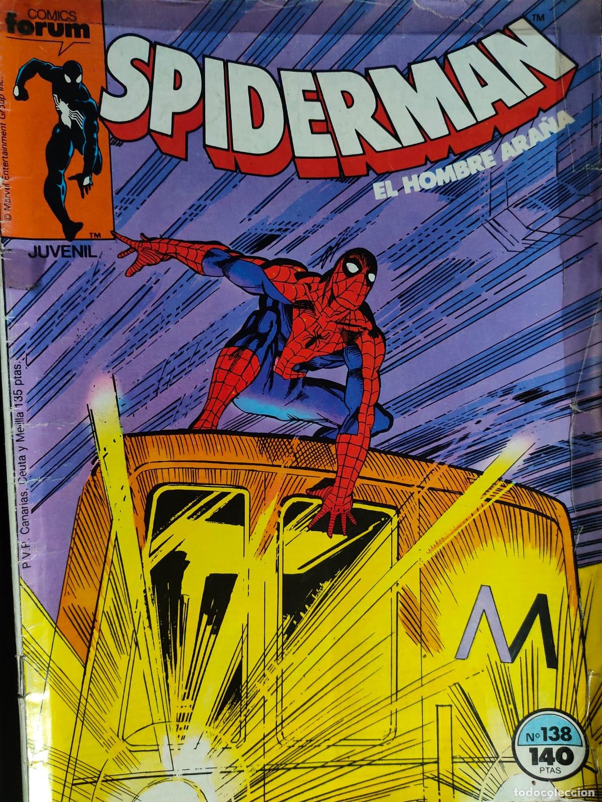 C&oacute;mics: SPIDERMAN VOL 1 NUMERO 138