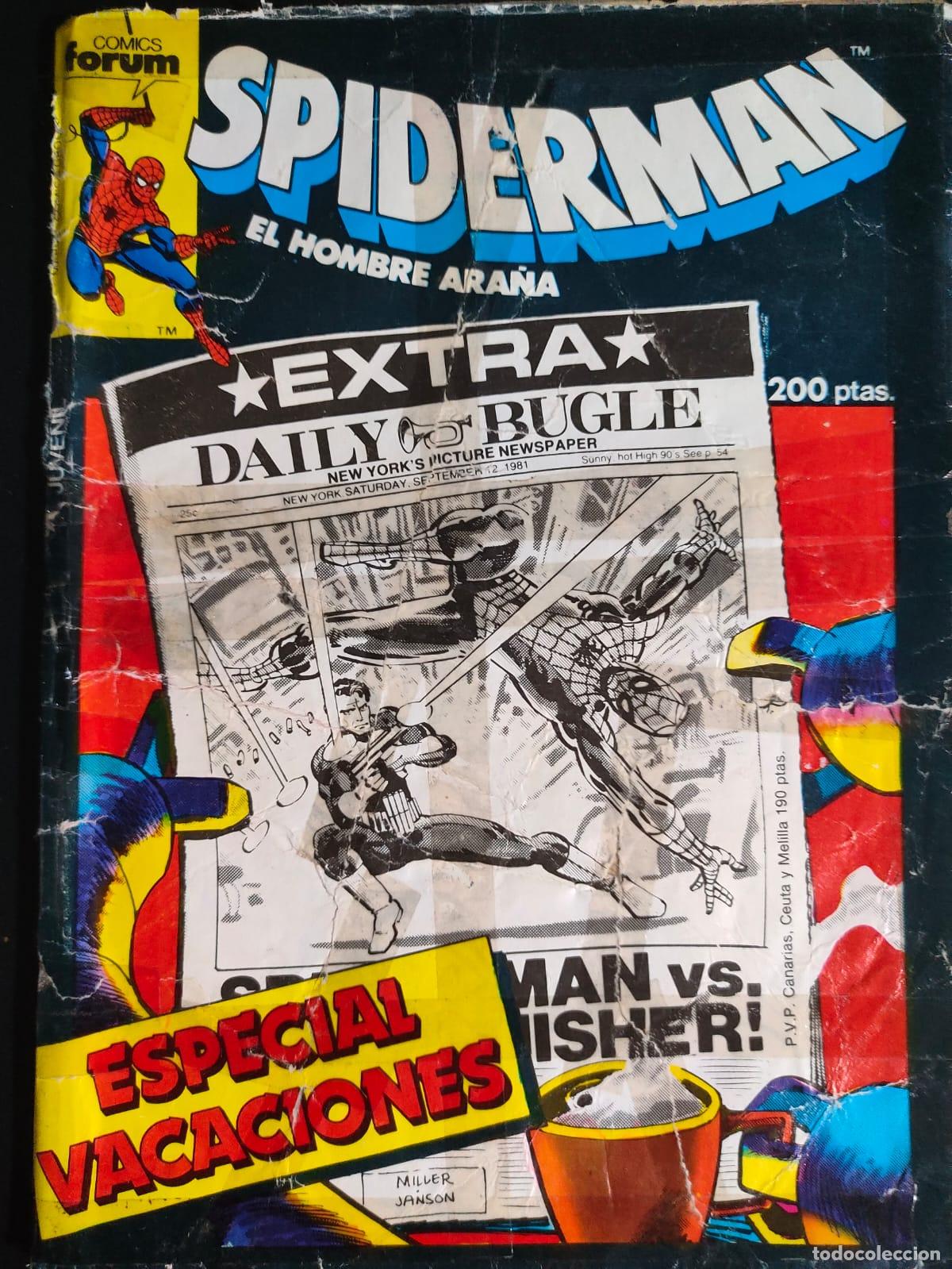 C&oacute;mics: SPIDERMAN ESPECIAL VACACIONES