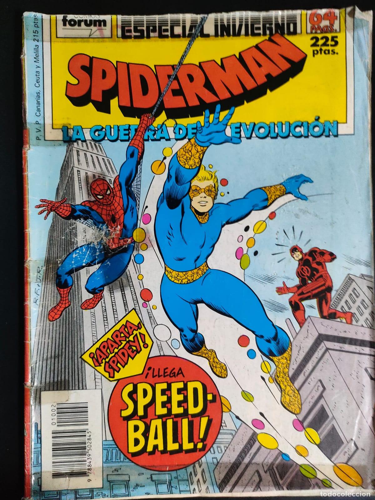 C&oacute;mics: SPIDERMAN ESPECIAL INVIERNO LA GUERRA DE LA EVOLUCION