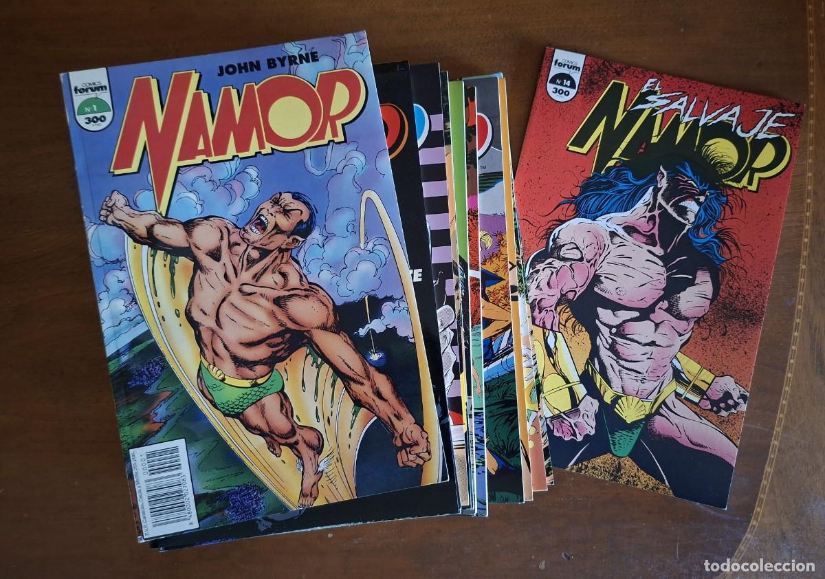 C&oacute;mics: Namor de John Byrne - 14 n&uacute;meros - Completa - Foto 1