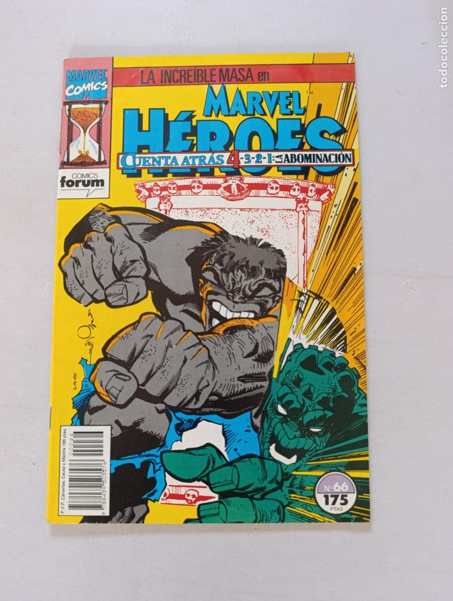 C&oacute;mics: MARVEL HEROES N&ordm; 66 - LA INCREIBLE MASA - FORUM (355) - Foto 1