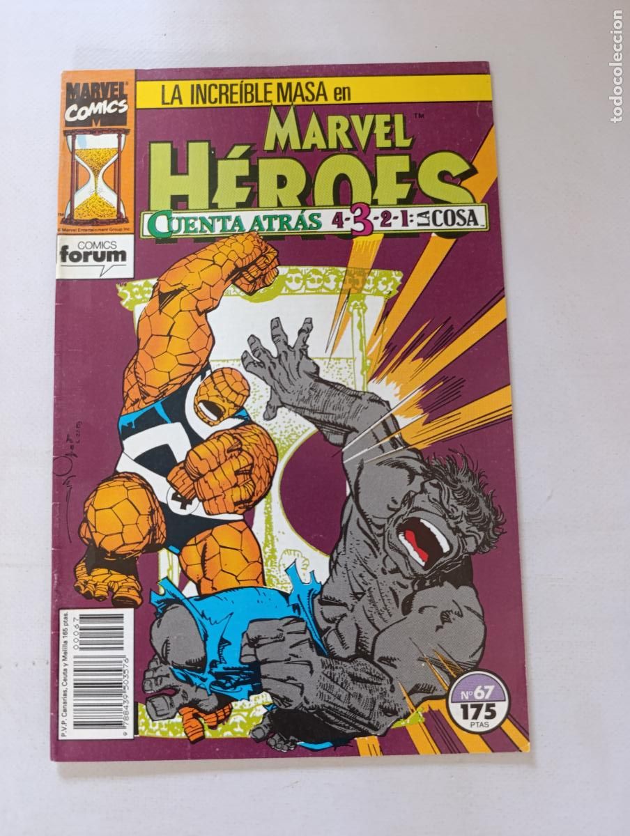 C&oacute;mics: MARVEL HEROES N&ordm; 67 - LA INCREIBLE MASA - FORUM (355) - Foto 1