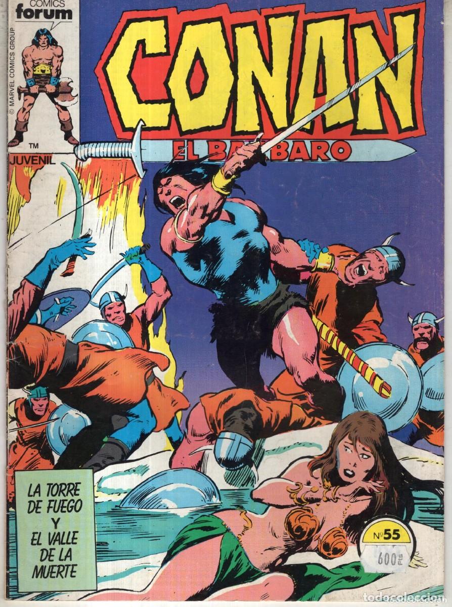 C&oacute;mics: CONAN EL BARBARO N&ordm; 55 - FORUM - OFM15 - Foto 1