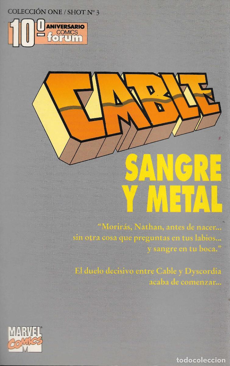 C&oacute;mics: CABLE - SANGRE Y METAL - Foto 2