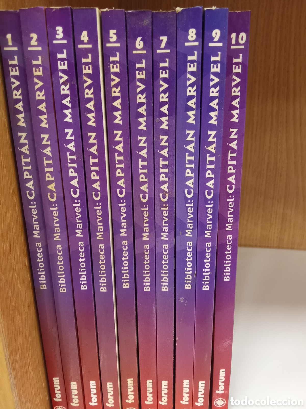 C&oacute;mics: EXCELSION BIBLIOTECA MARVEL: CAPIT&Aacute;N MARVEL DEL 1 AL 10 - Foto 1
