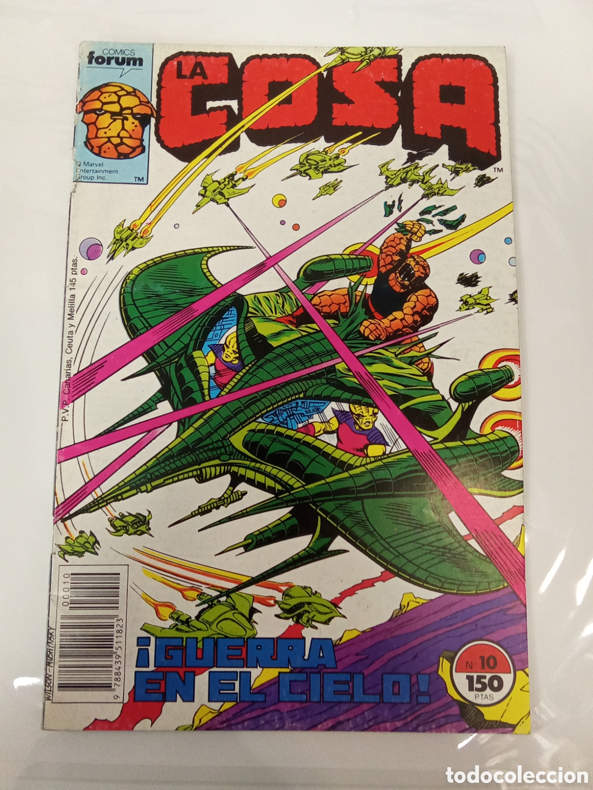 C&oacute;mics: LA COSA &iexcl;GUERRA EN EL CIELO!