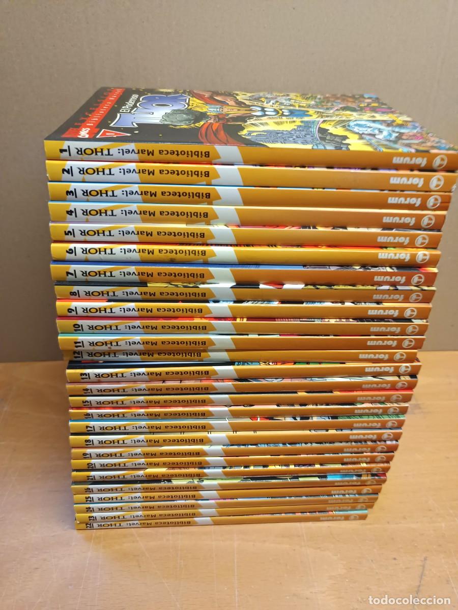 C&oacute;mics: Biblioteca Marvel Thor - Forum. Lote n&ordm;s. 1 al 26 - Foto 2