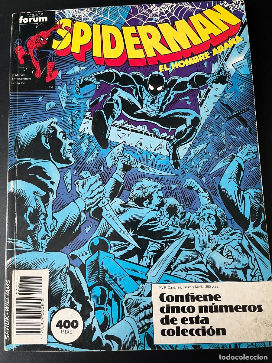C&oacute;mics: SPIDERMAN EL HOMBRE ARA&Ntilde;A 191-195 RETAPADO FORUM