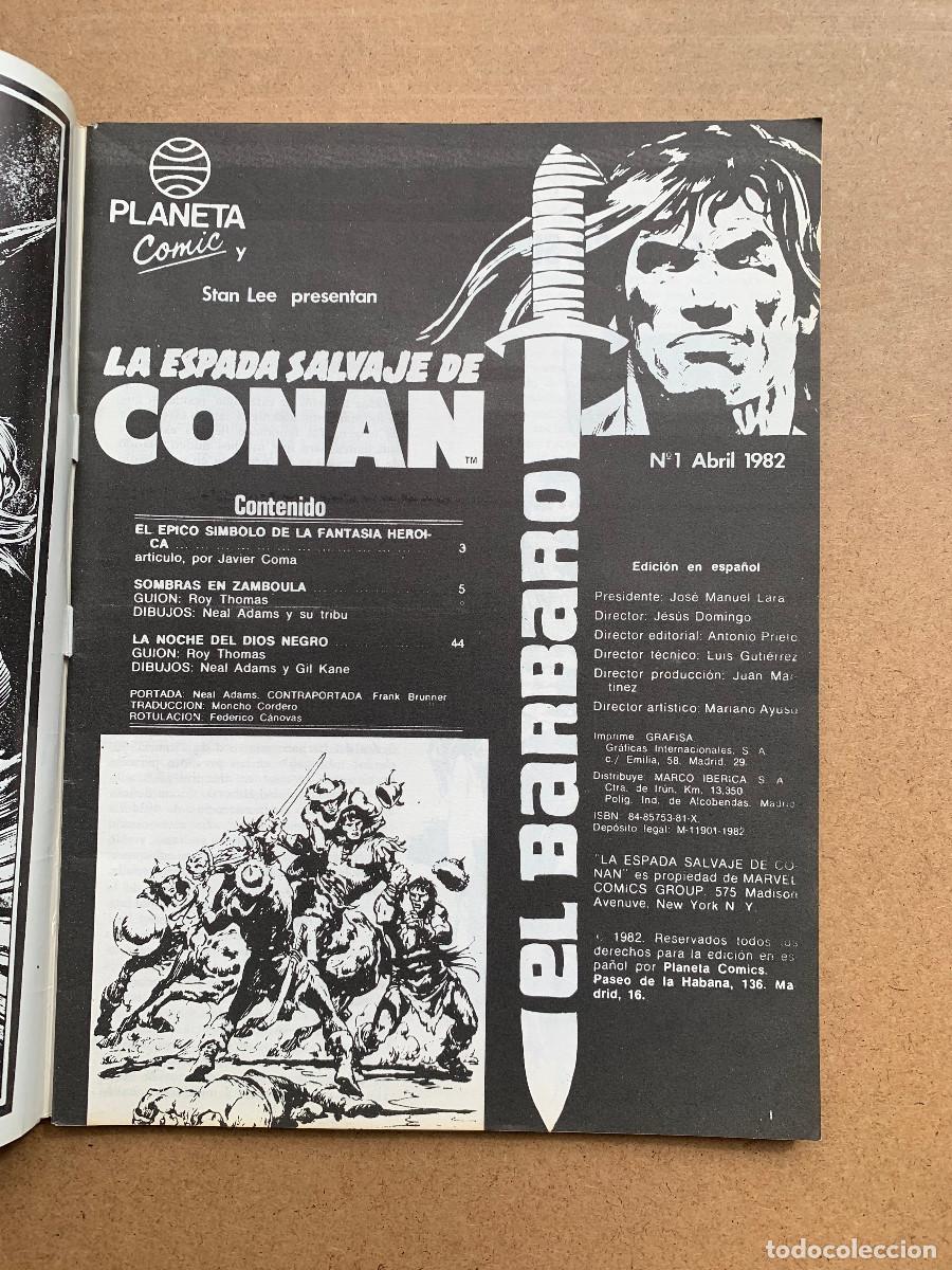 C&oacute;mics: La Espada Slavaje de Conan n&ordm; 1 - D2 Sin Uso - Foto 3