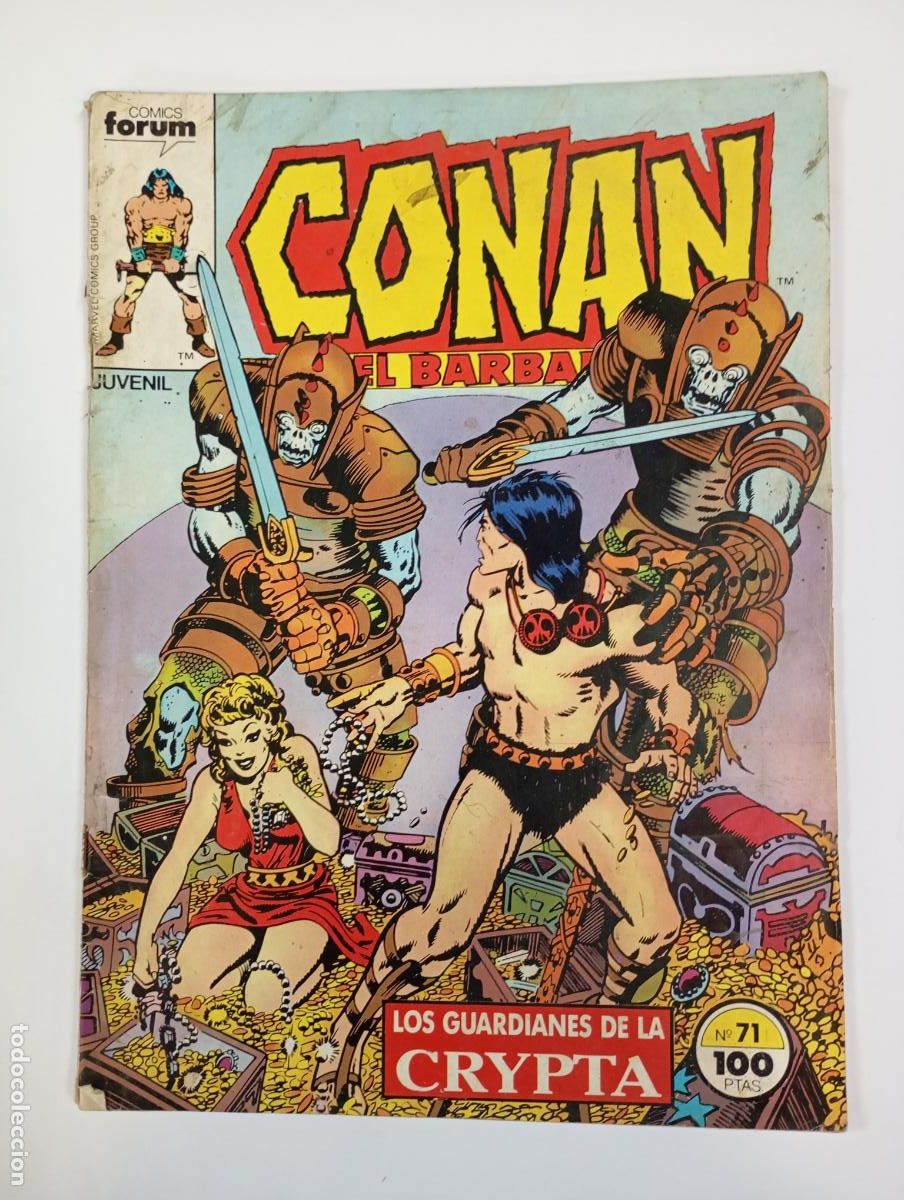 C&oacute;mics: CONAN EL B&Aacute;RBARO. N&ordm; 71. FORUM. TDKR70 - Foto 1