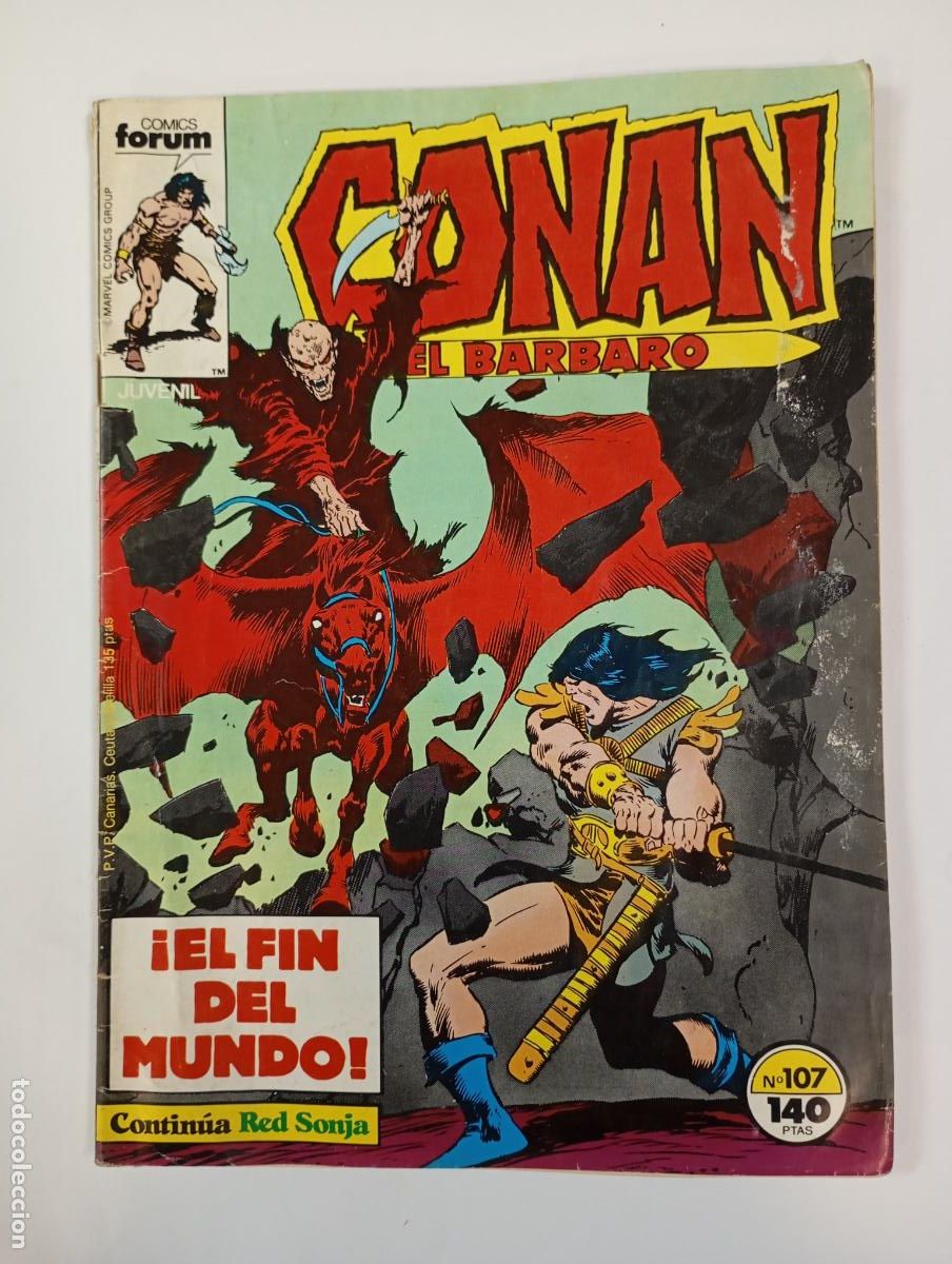 C&oacute;mics: CONAN EL B&Aacute;RBARO. N&ordm; 107. FORUM. TDKR70 - Foto 1