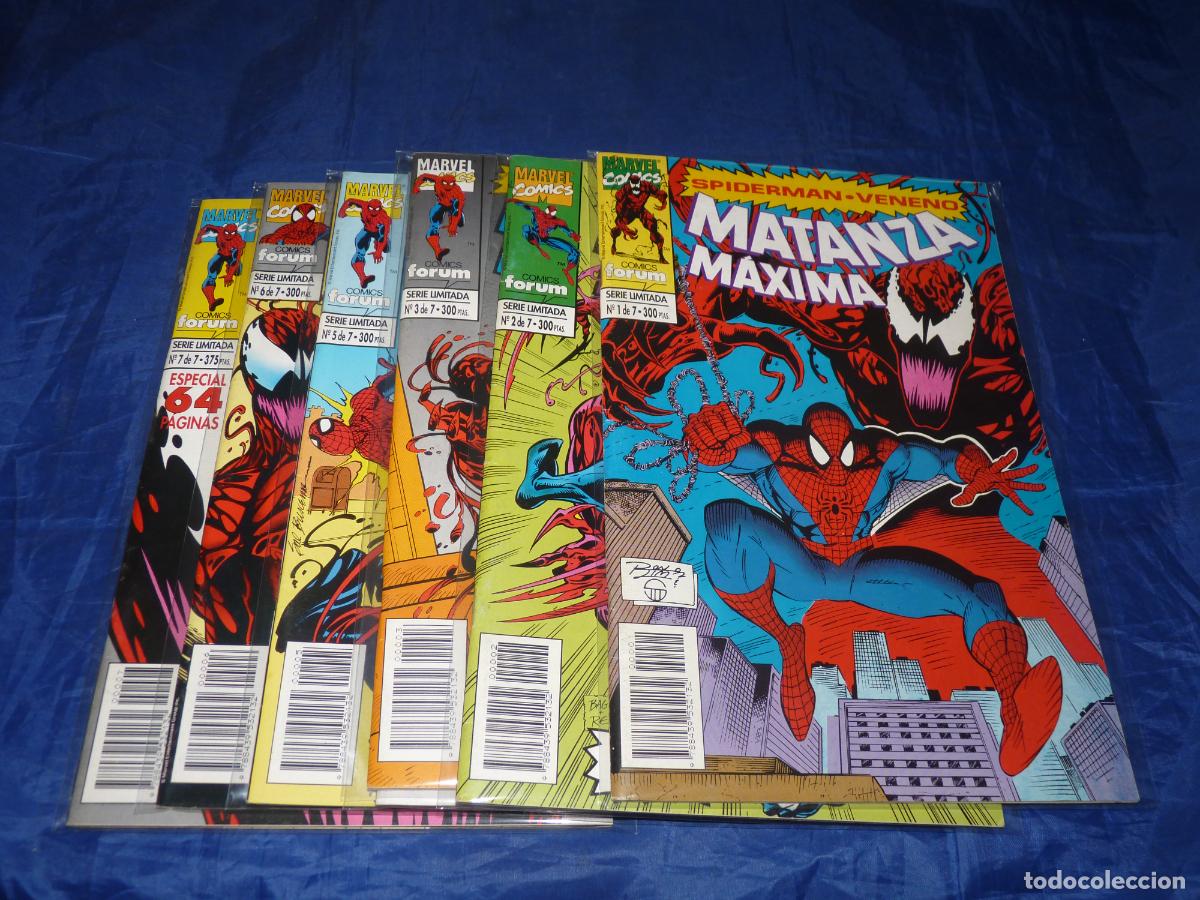 C&oacute;mics: MATANZA MAXIMA COMPLETA 7 NUMEROS MUY BUEN ESTADO OREFSLL