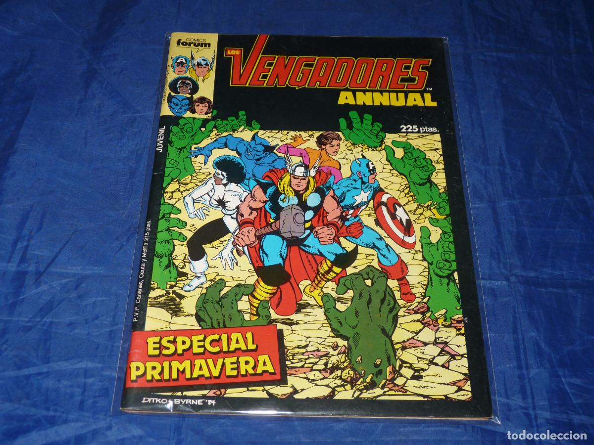 C&oacute;mics: VENGADORES ESPECIAL PRIMAVERA 1987 MUY BUEN ESTADO OREFSLL
