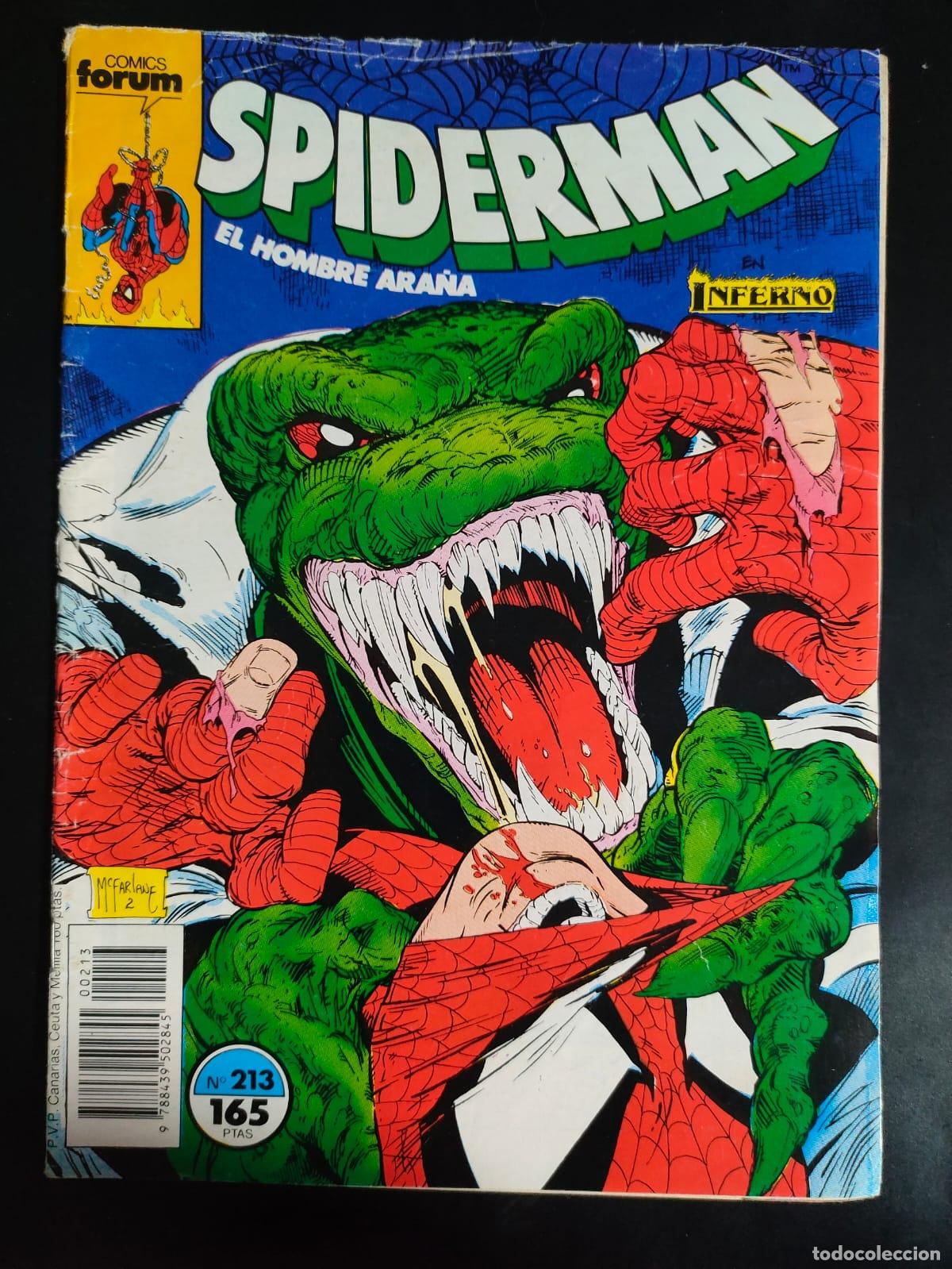 C&oacute;mics: SPIDERMAN VOL 1 NUMERO 213