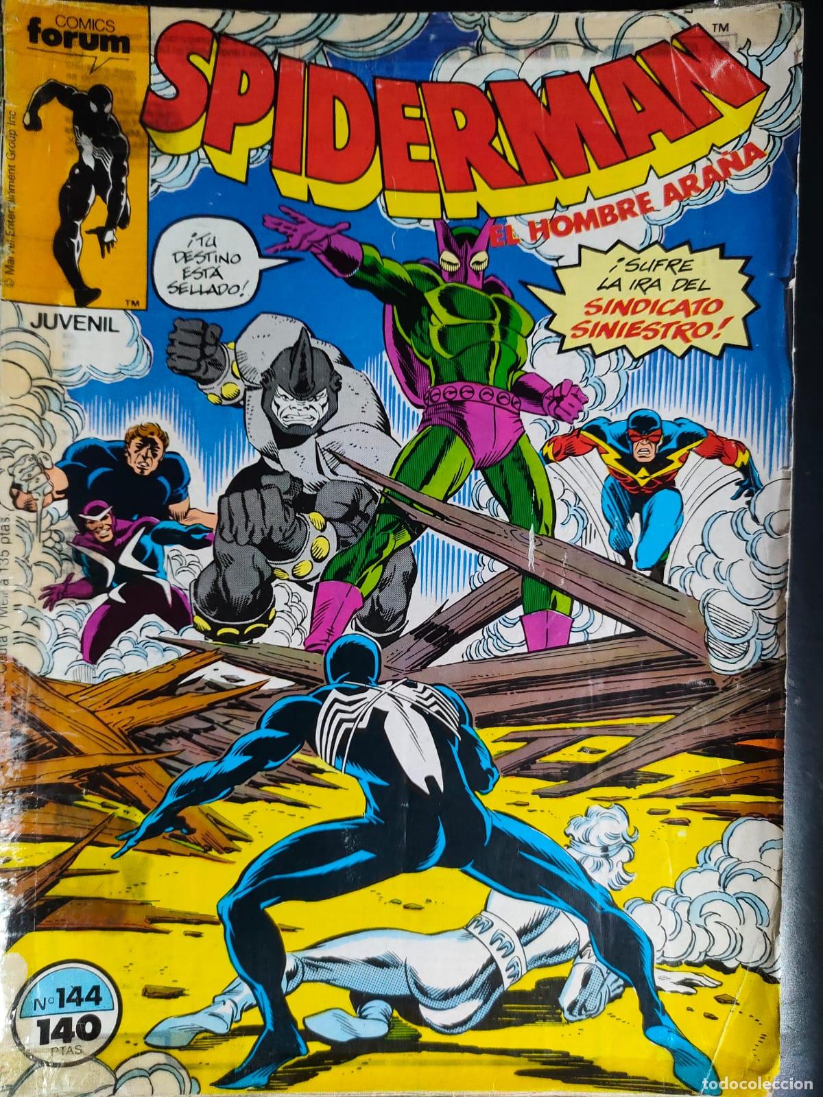 C&oacute;mics: SPIDERMAN VOL 1 NUMERO 144