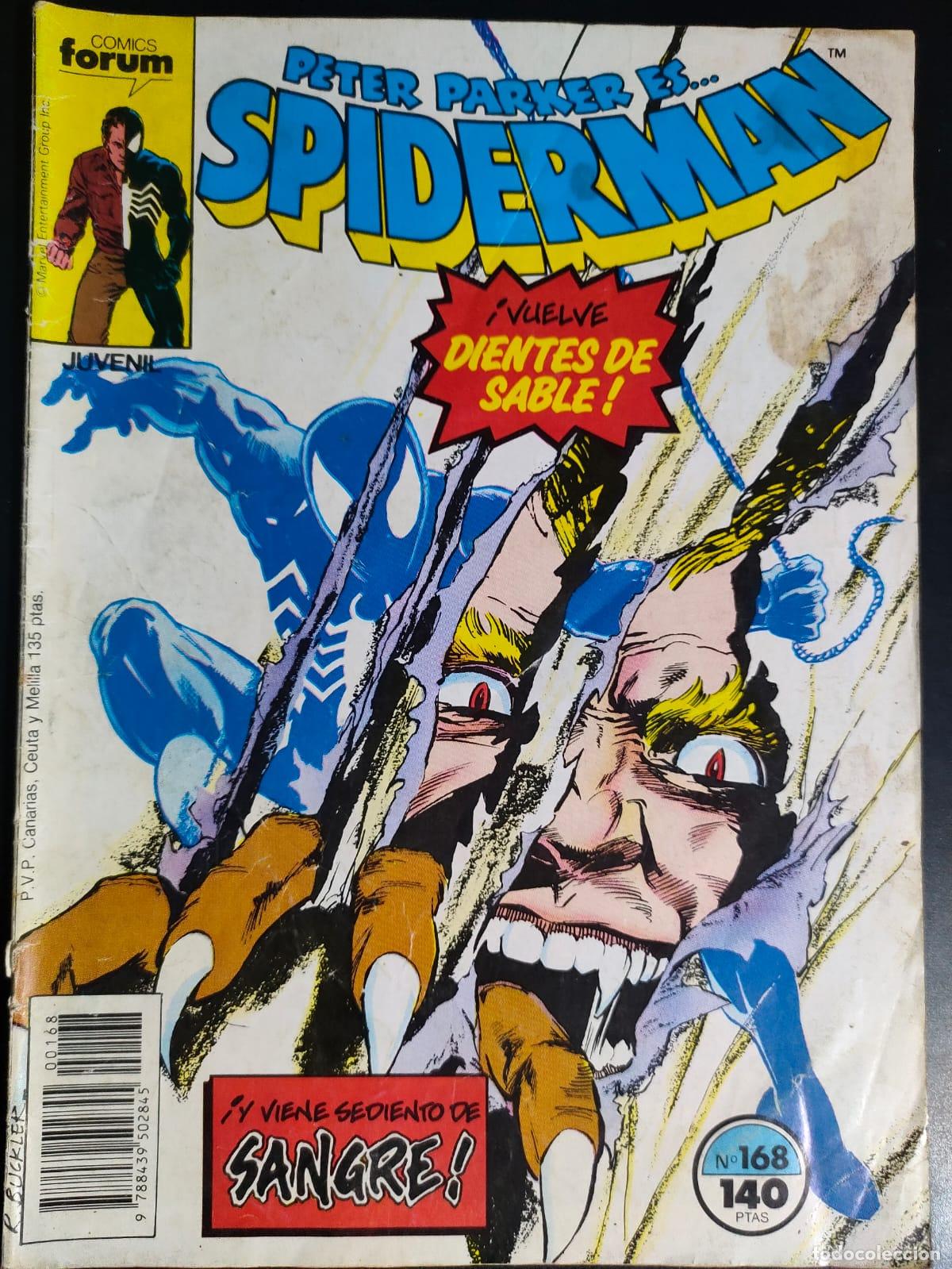 C&oacute;mics: SPIDERMAN VOL 1 NUMERO 168