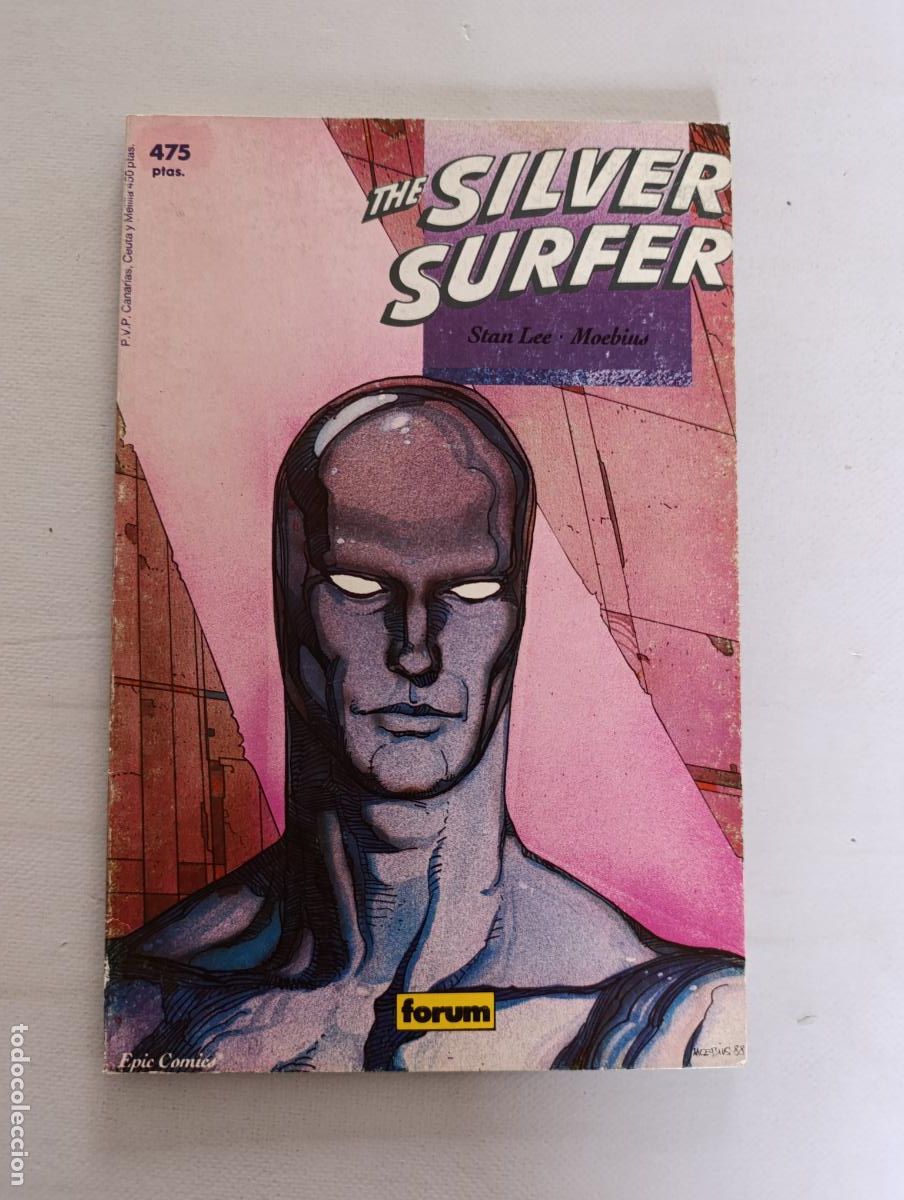 C&oacute;mics: THE SILVER SURFER - STAN LEE, MOEBIUS - FORUM (FH)