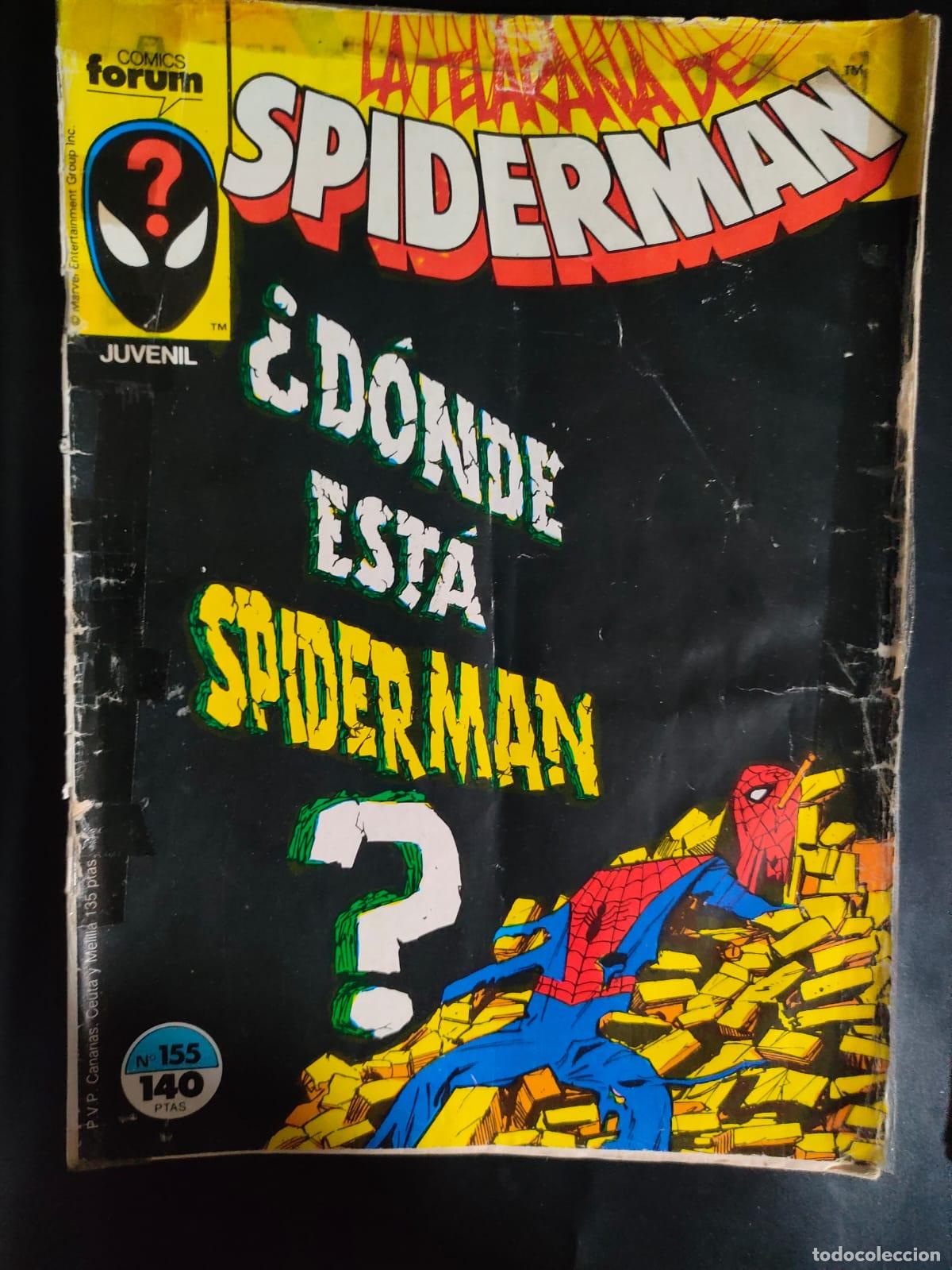 C&oacute;mics: SPIDERMAN VOL 1 NUMERO 155