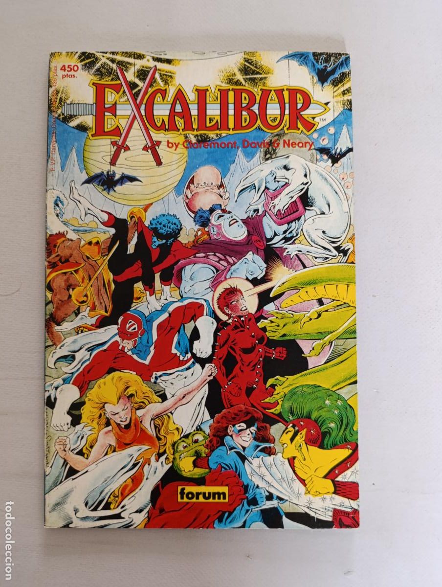 C&oacute;mics: EXCALIBUR - BY CLAREMONT, DAVIS & NEARY - FORUM (FH)