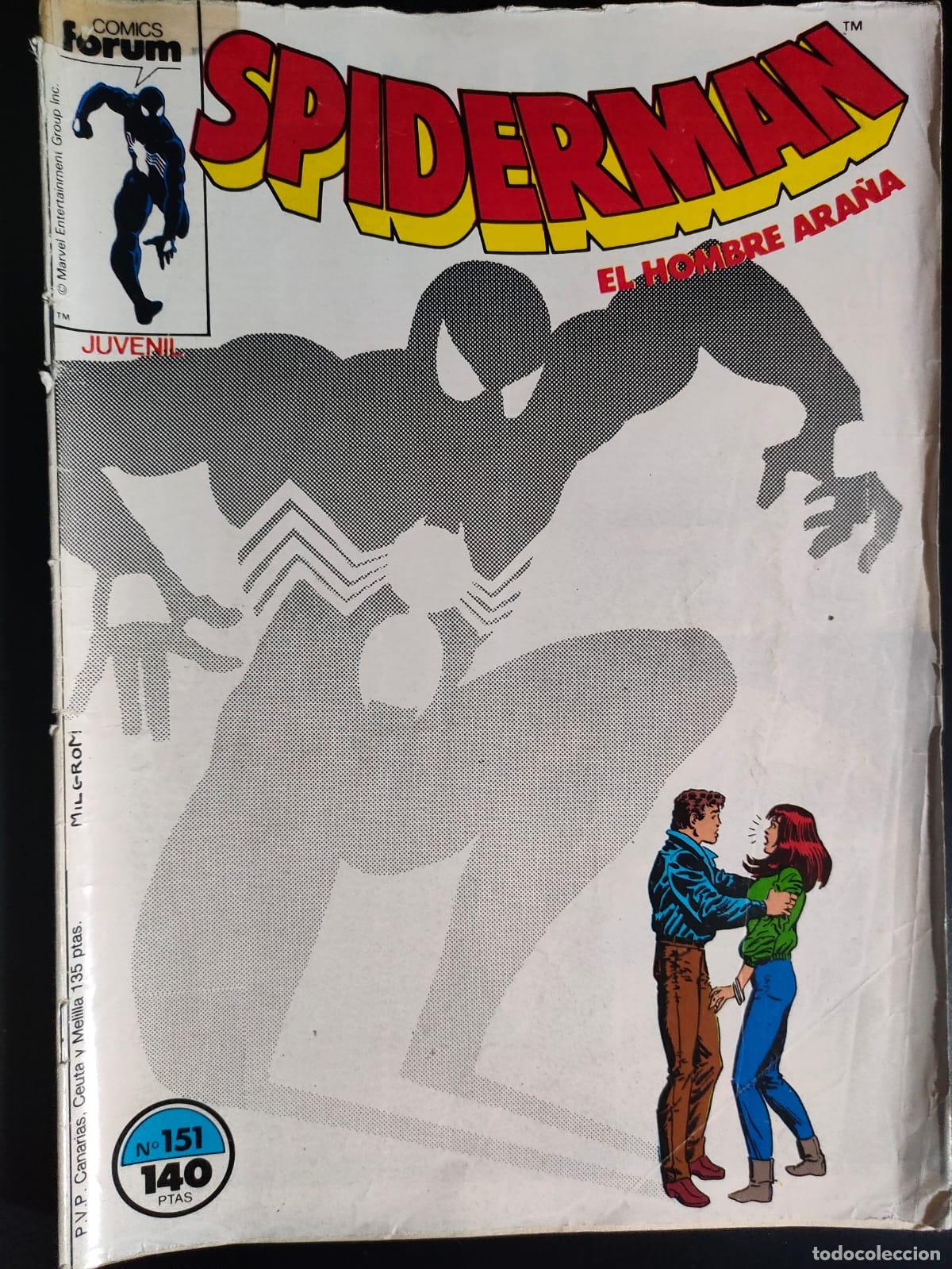 C&oacute;mics: SPIDERMAN VOL 1 NUMERO 151