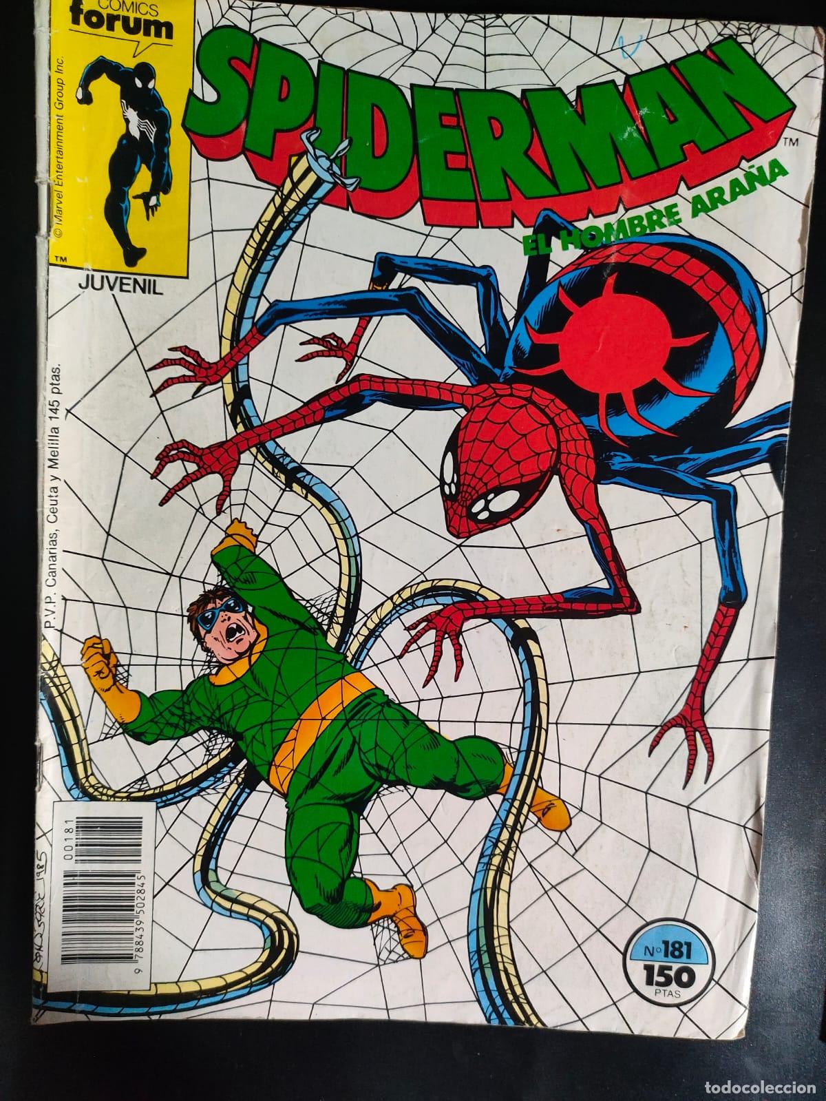 C&oacute;mics: SPIDERMAN VOL 1 NUMERO 181