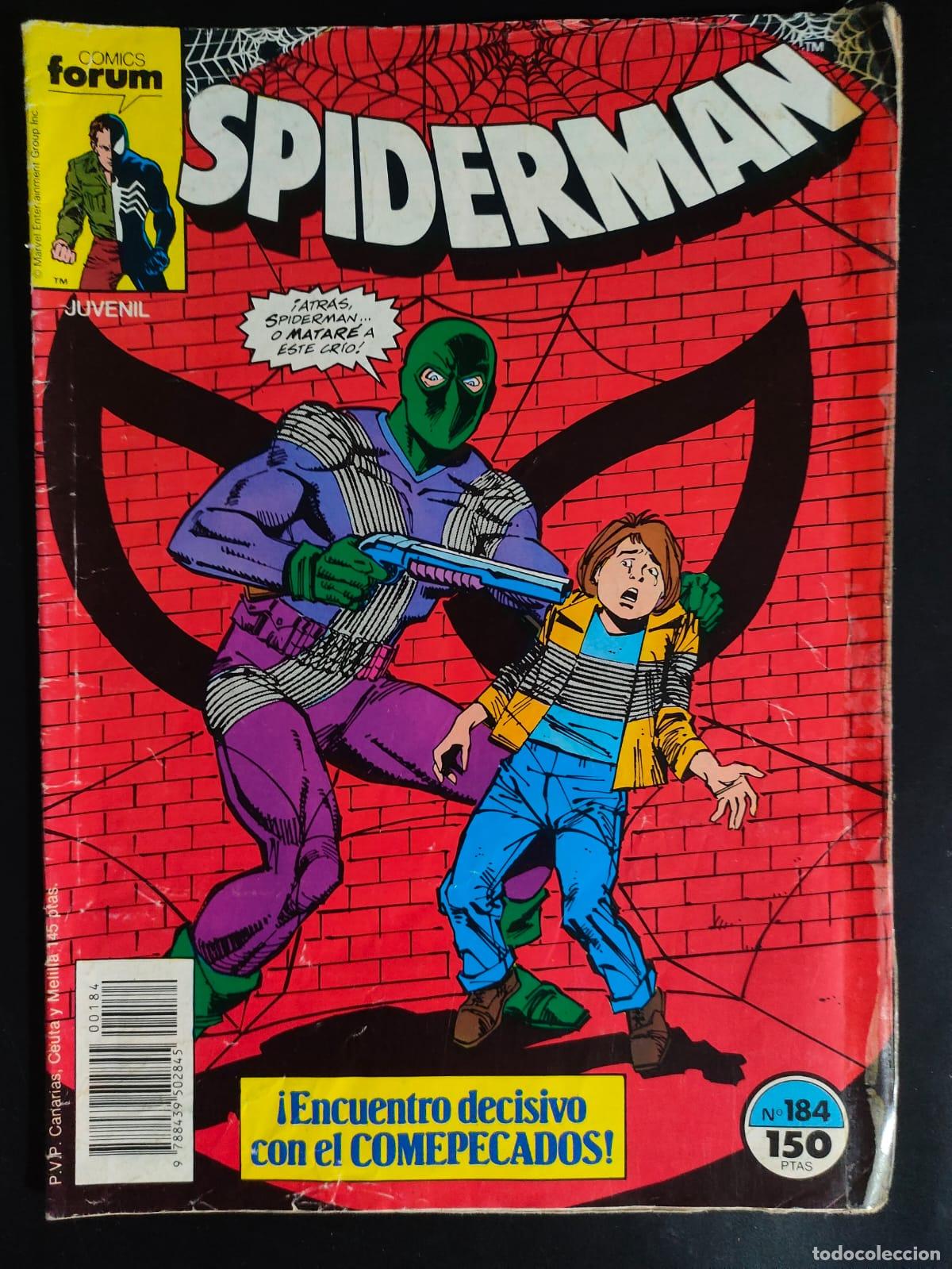 C&oacute;mics: SPIDERMAN VOL 1 NUMERO 184