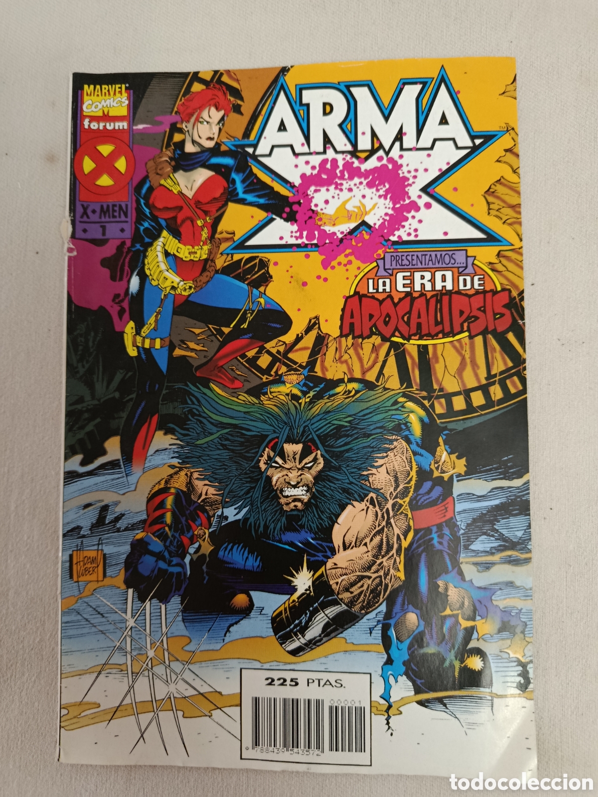 C&oacute;mics: La era de apocalipsis - arma x n&deg;1