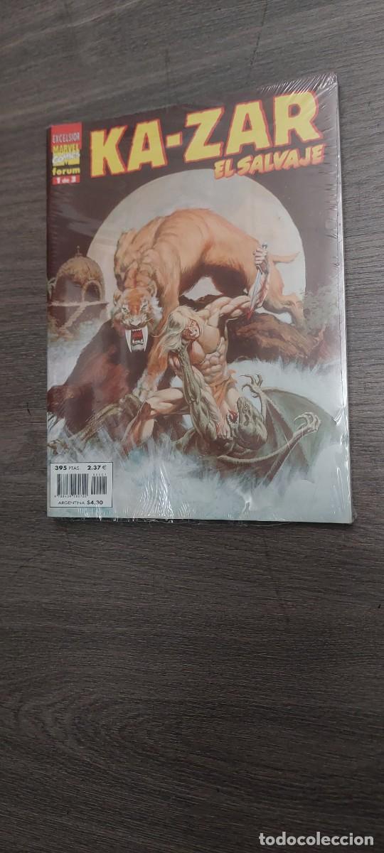 C&oacute;mics: Kazar Forum Excelsior 1, 2 y 3 de estanteria sin leer