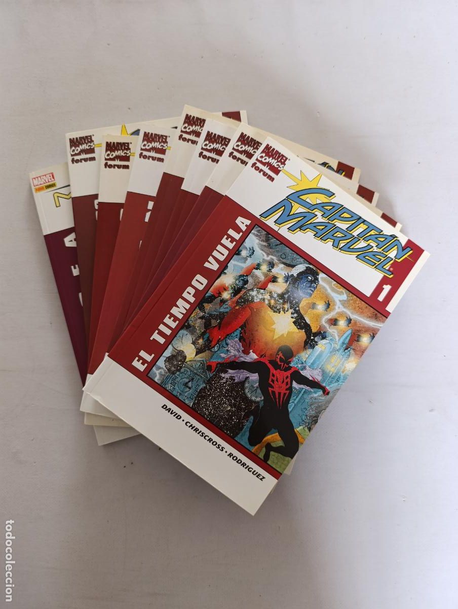 C&oacute;mics: CAPITAN MARVEL VOLUMEN 2 COMPLETA - N&ordm; 1, 2, 3, 4, 5, 6, 7 Y 8 - FORUM (357w)