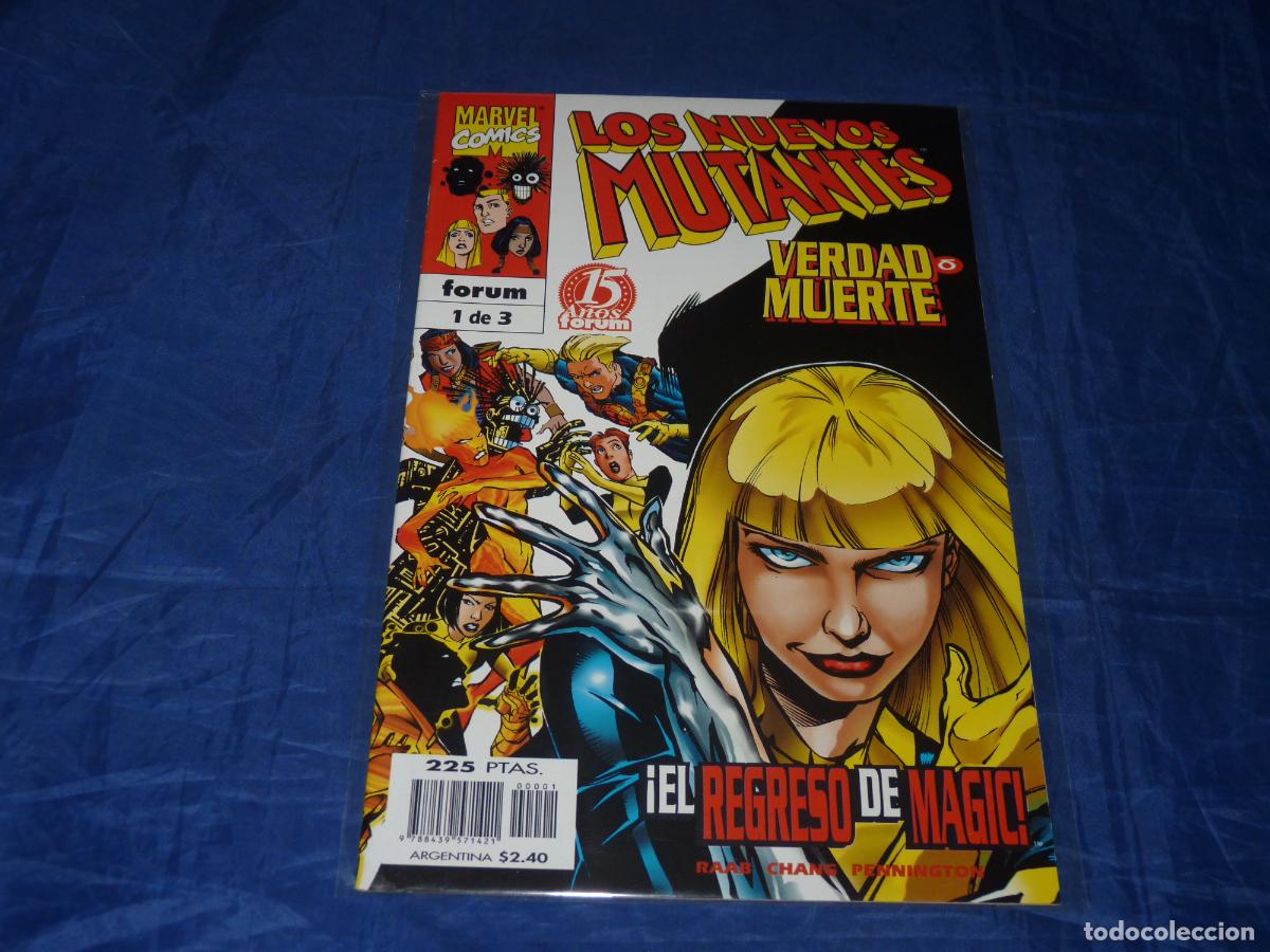C&oacute;mics: LOS NUEVOS MUTANTES VERDAD O MUERTE 1 DE 3 OREFSLL