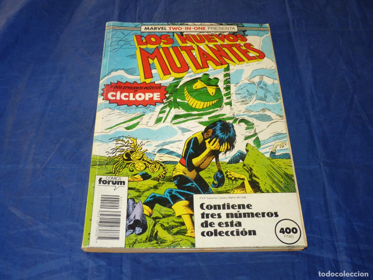C&oacute;mics: MARVEL TWO IN ONE LOS NUEVOS MUTANTES DEL 51 AL 53 RETAPADO OREFSLL