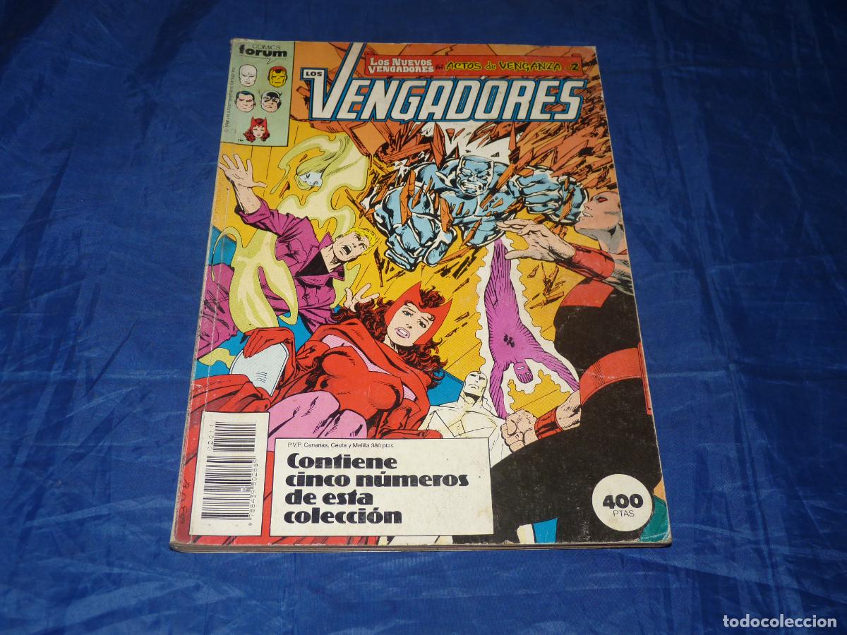 C&oacute;mics: LOS VENGADORES DEL 91 AL 95 RETAPADO OREFSLL