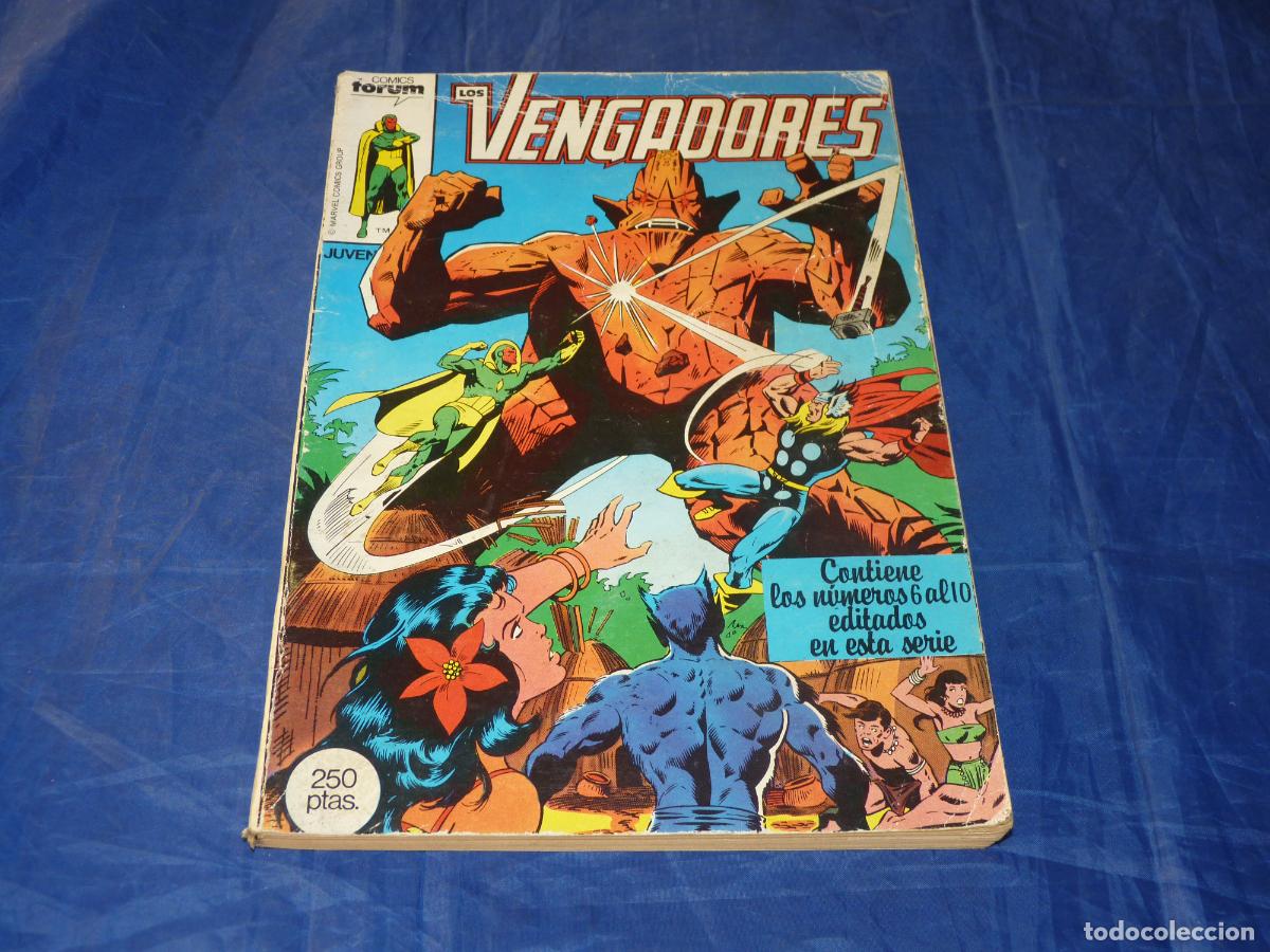 C&oacute;mics: LOS VENGADORES DEL 6 AL 10 RETAPADO OREFSLL