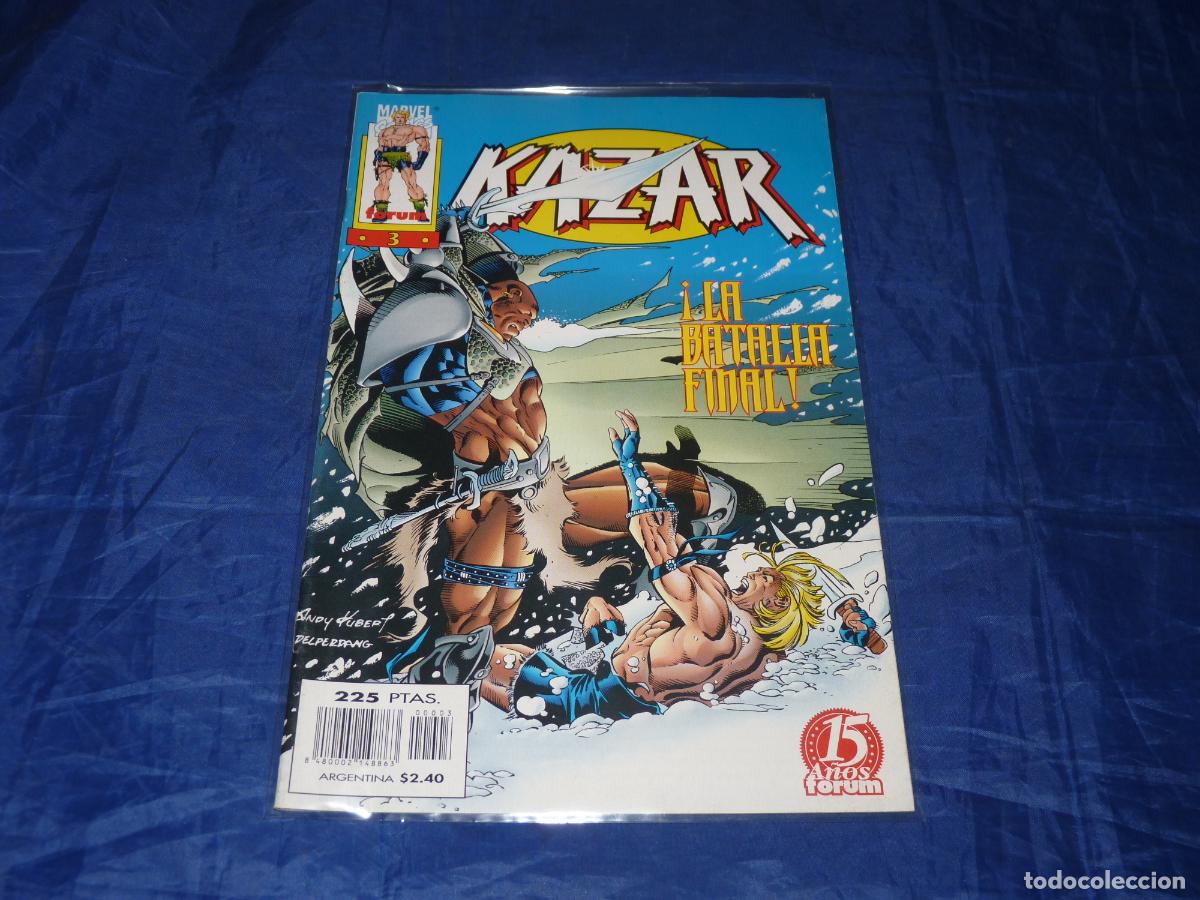 C&oacute;mics: KAZAR #3 MUY BUEN ESTADO OREFSLL
