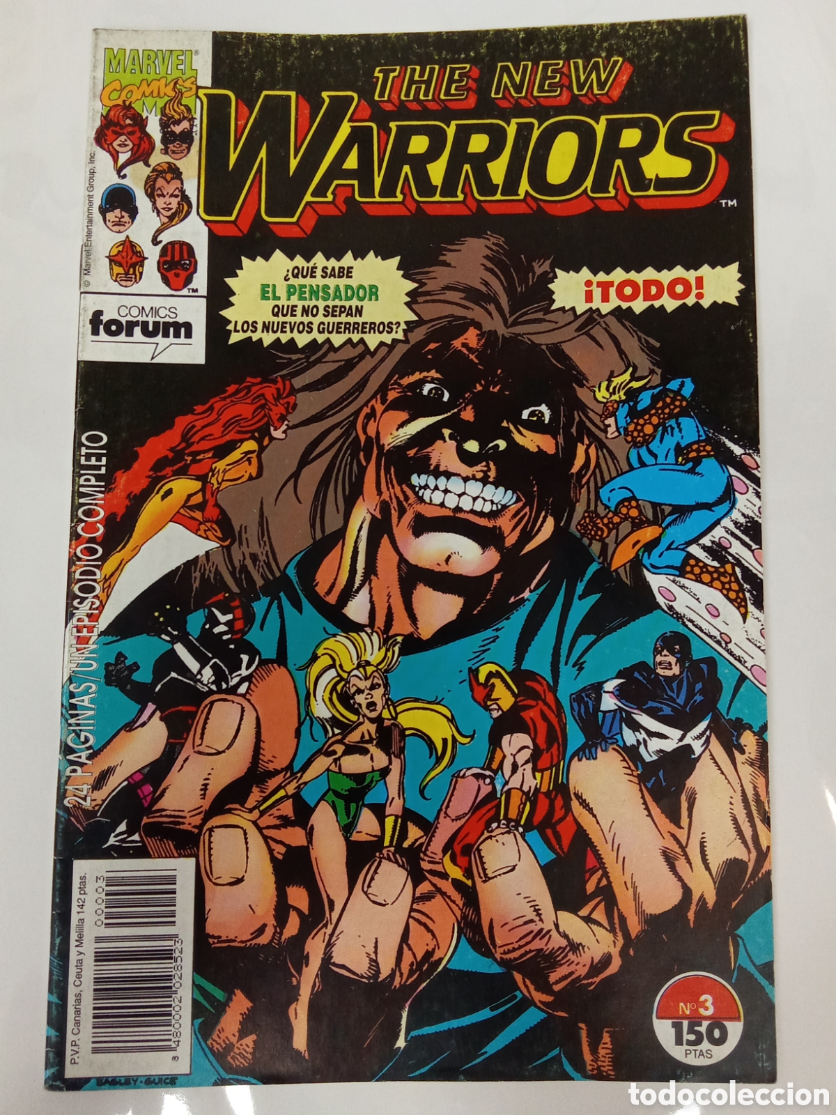 C&oacute;mics: THE NEW WARRIORS N&ordm;3