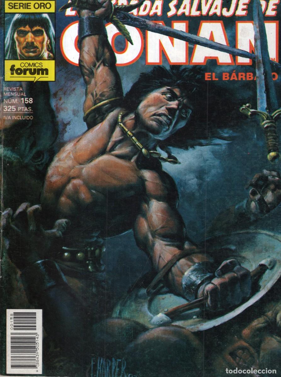 C&oacute;mics: LA ESPADA SALVAJE DE CONAN VOL. 1 1&ordf; EDICION N&ordm; 158 - FORUM - BUEN ESTADO
