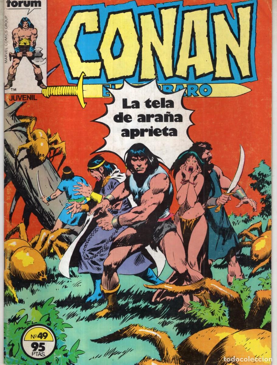 C&oacute;mics: CONAN EL BARBARO VOL. 1 N&ordm; 49 - FORUM - BUEN ESTADO