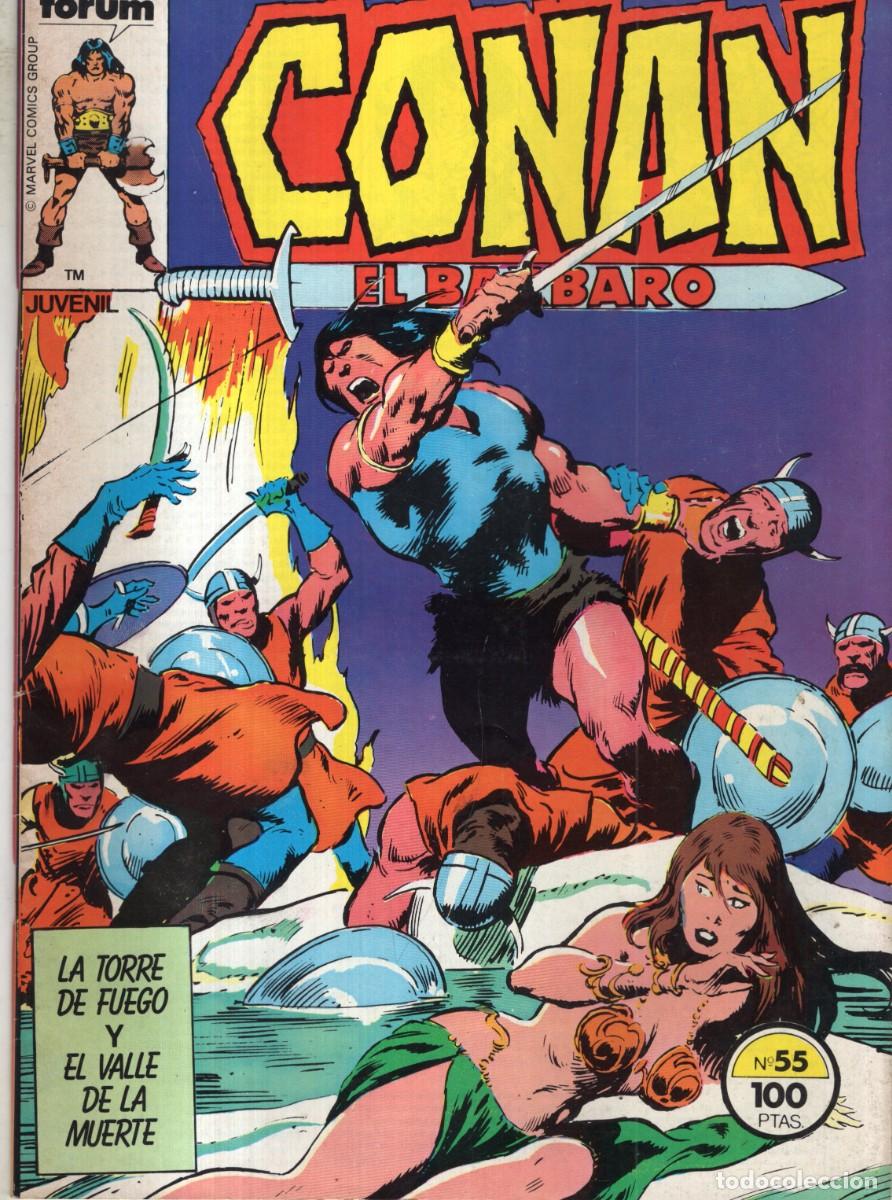 C&oacute;mics: CONAN EL BARBARO VOL. 1 N&ordm; 55 - FORUM