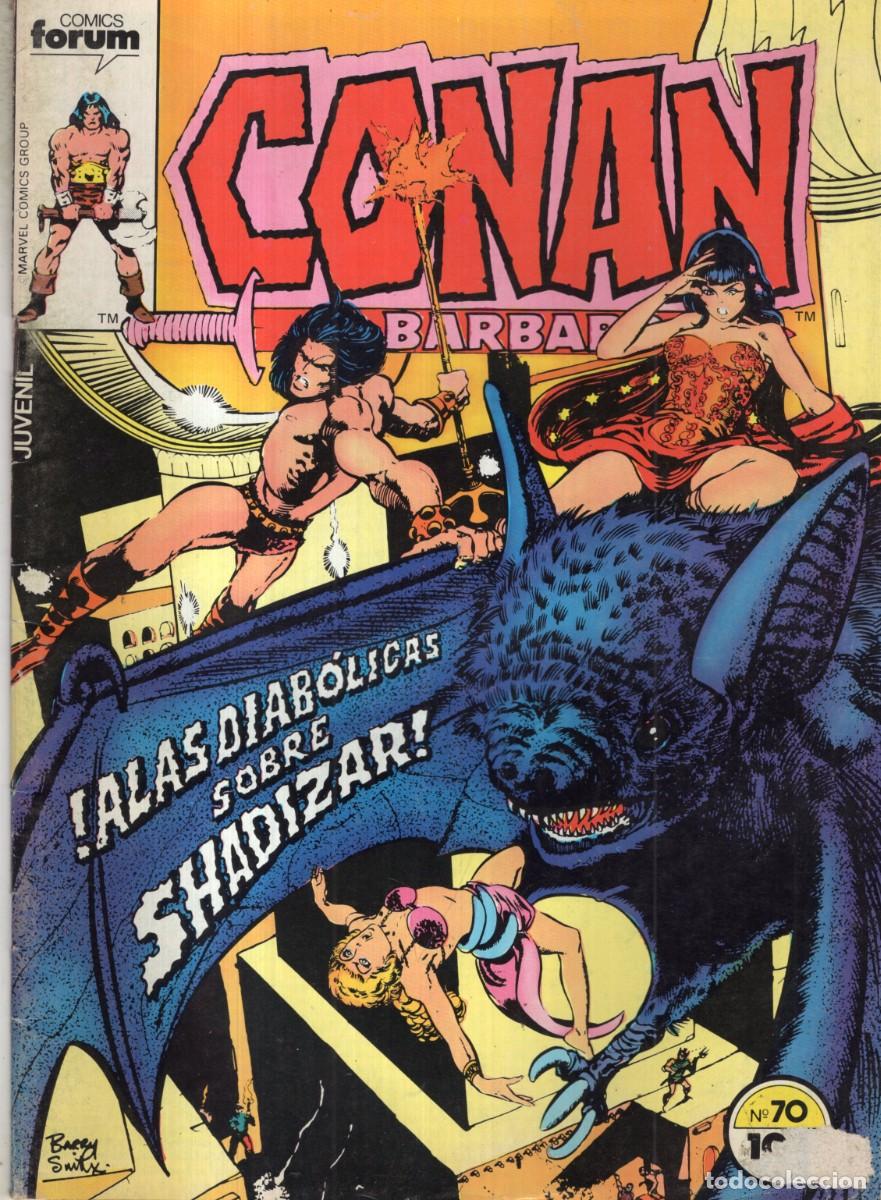 C&oacute;mics: CONAN EL BARBARO VOL. 1 N&ordm; 70 - FORUM - BUEN ESTADO