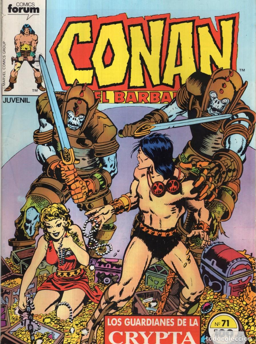 C&oacute;mics: CONAN EL BARBARO VOL. 1 N&ordm; 71 - FORUM - MUY BUEN ESTADO
